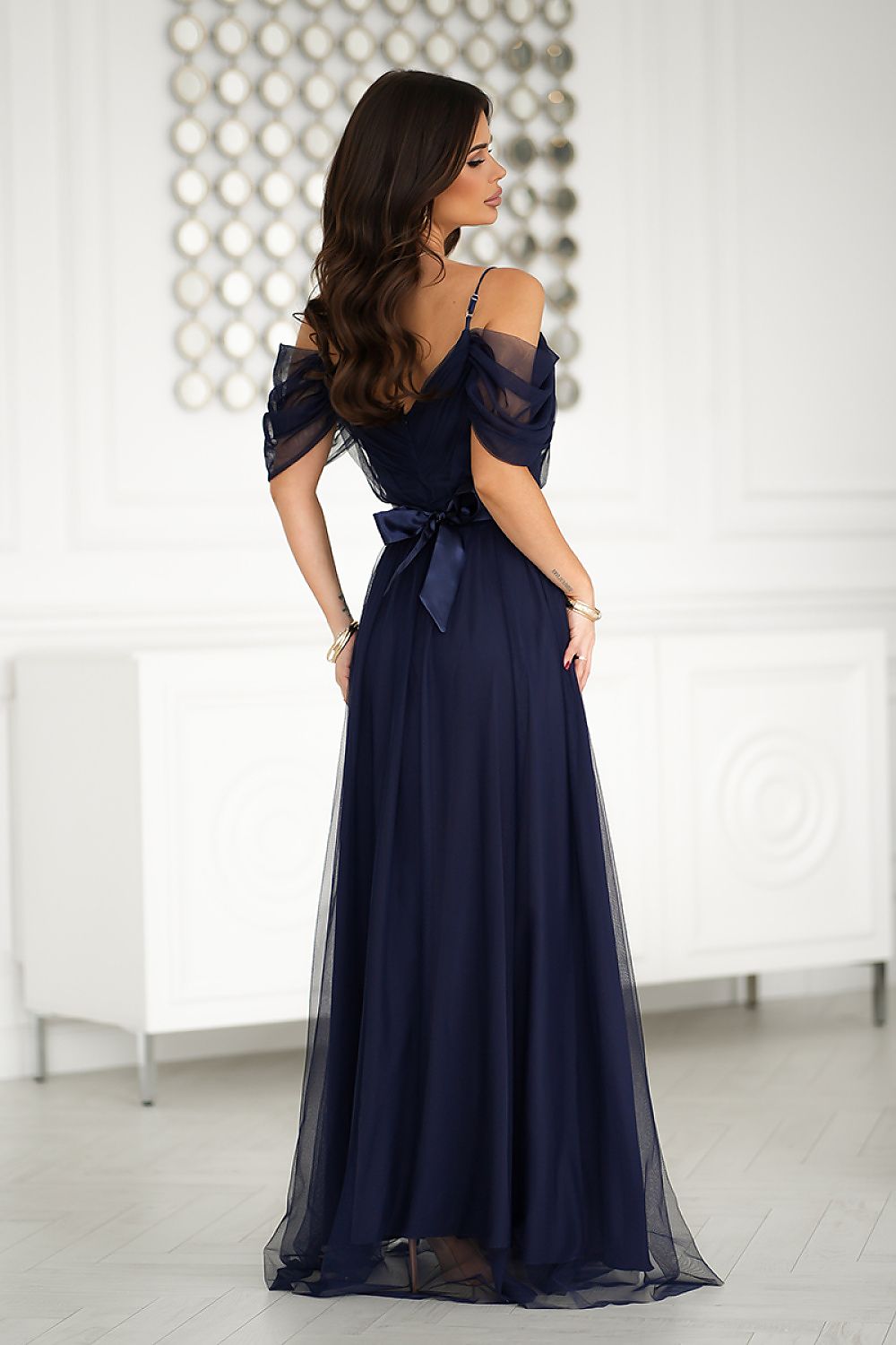 Abendkleid Model 196096 Bicotone