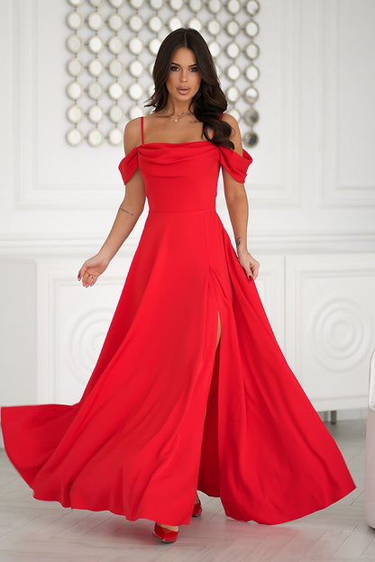 Langes Kleid Model 203761 Bicotone