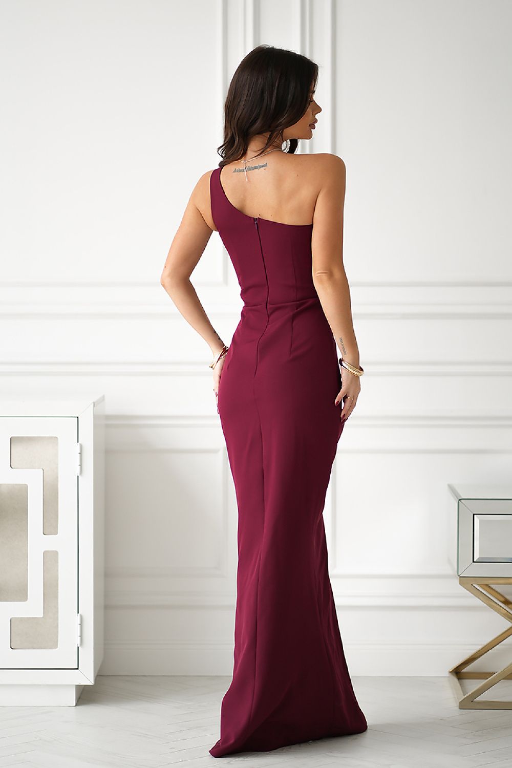 Langes Kleid Model 203797 Bicotone