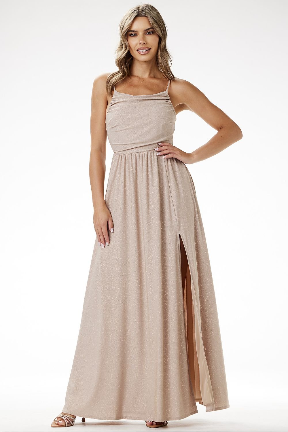 Langes Kleid Model 204265 awama